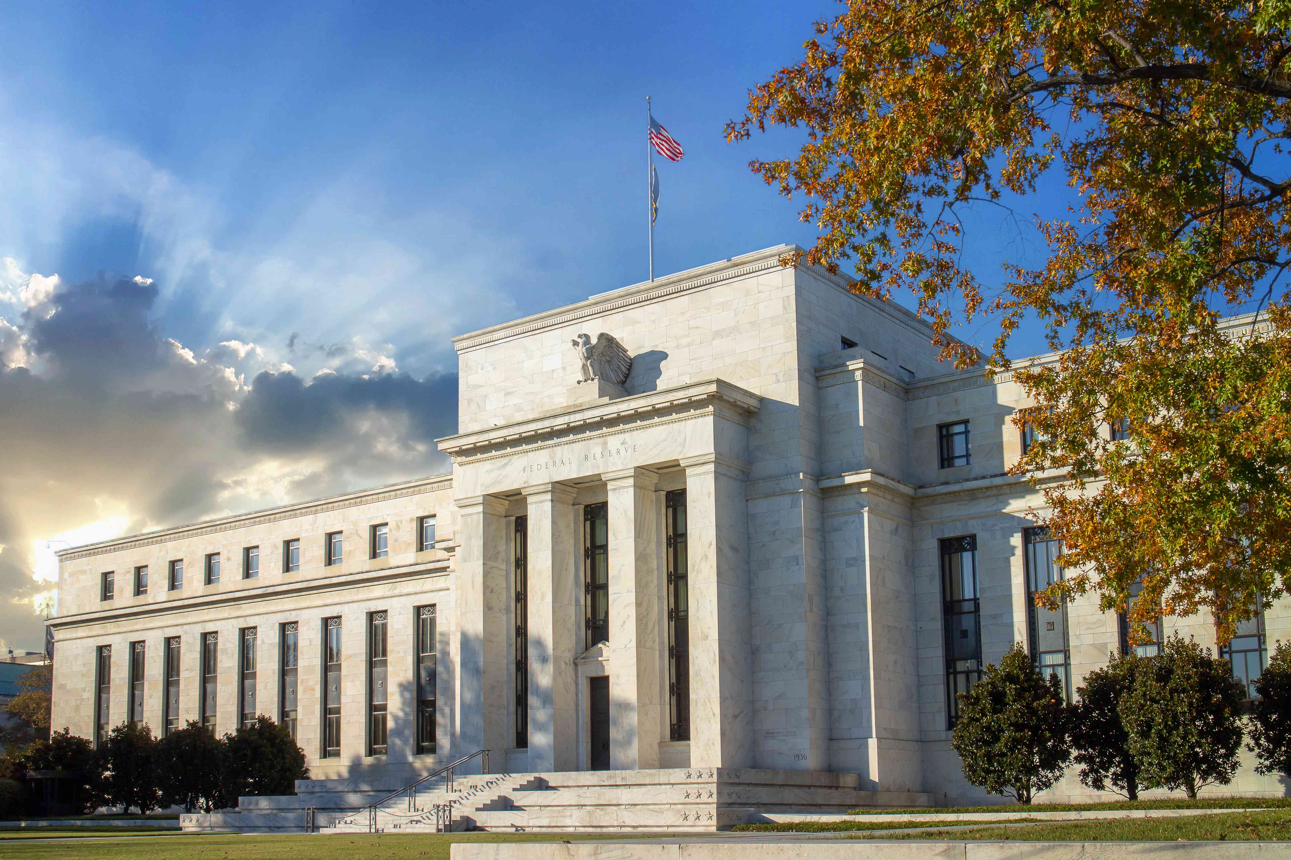 The Federal Reserve building in Washington