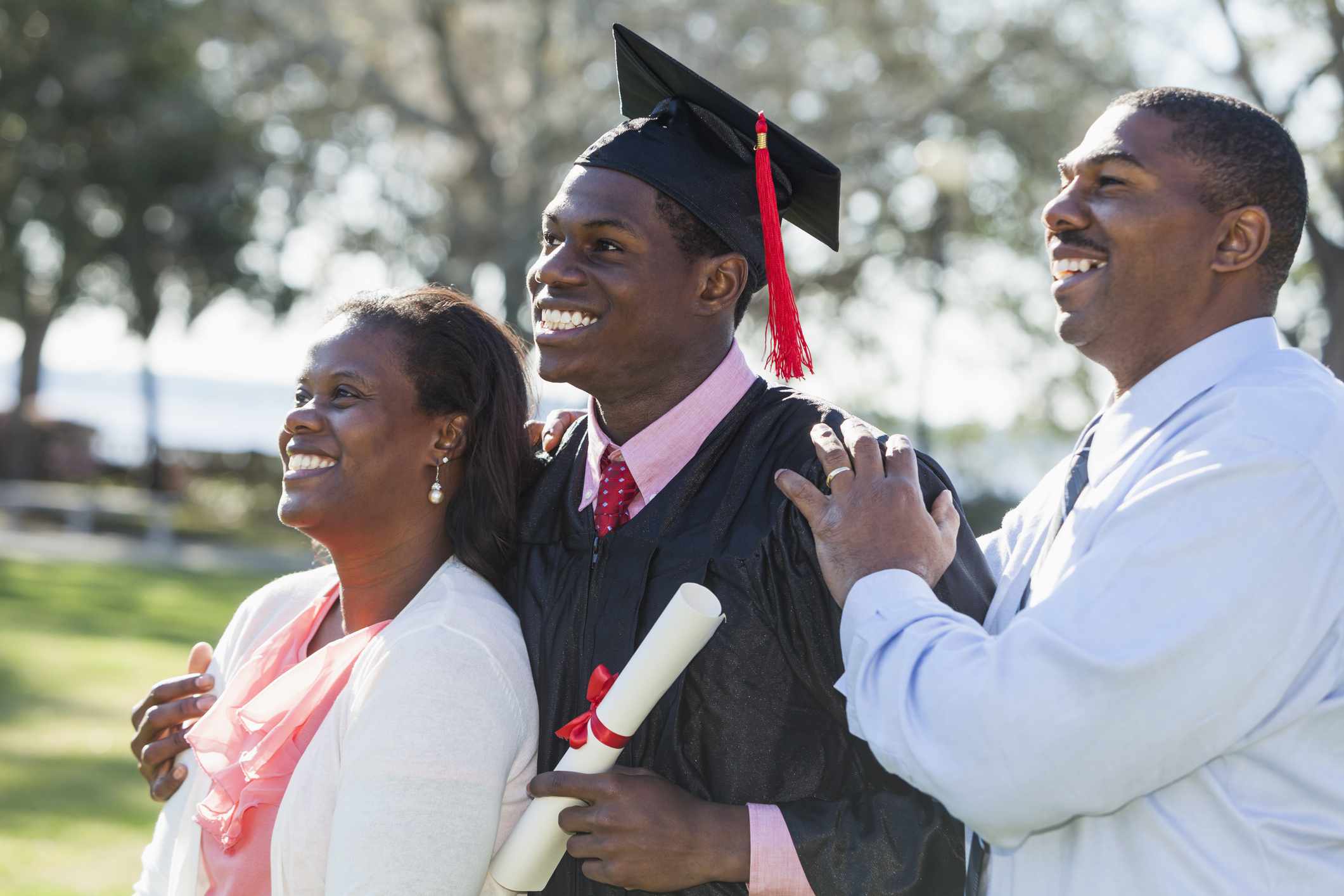 Family with graduate