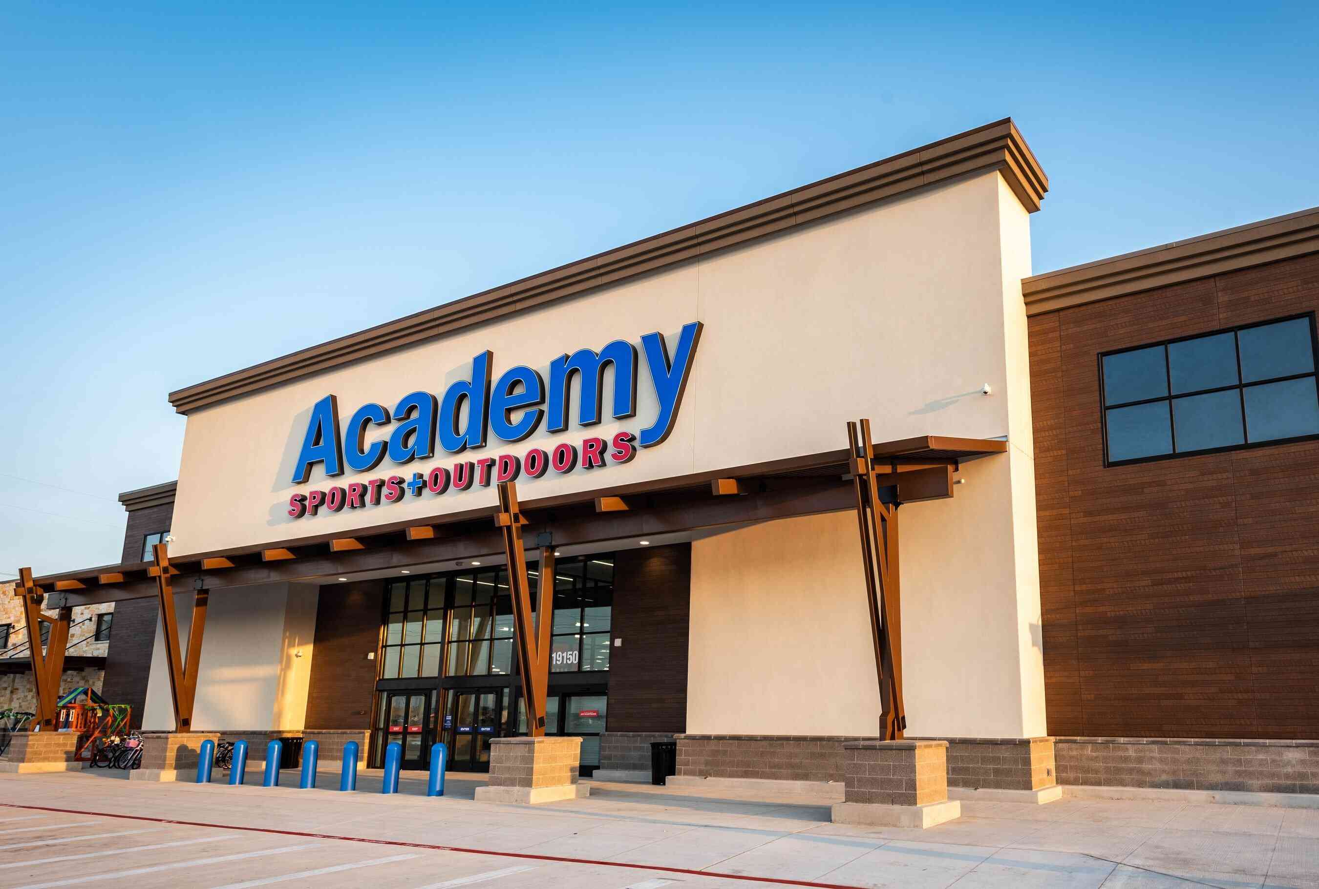 An Academy Sports + Outdoors store