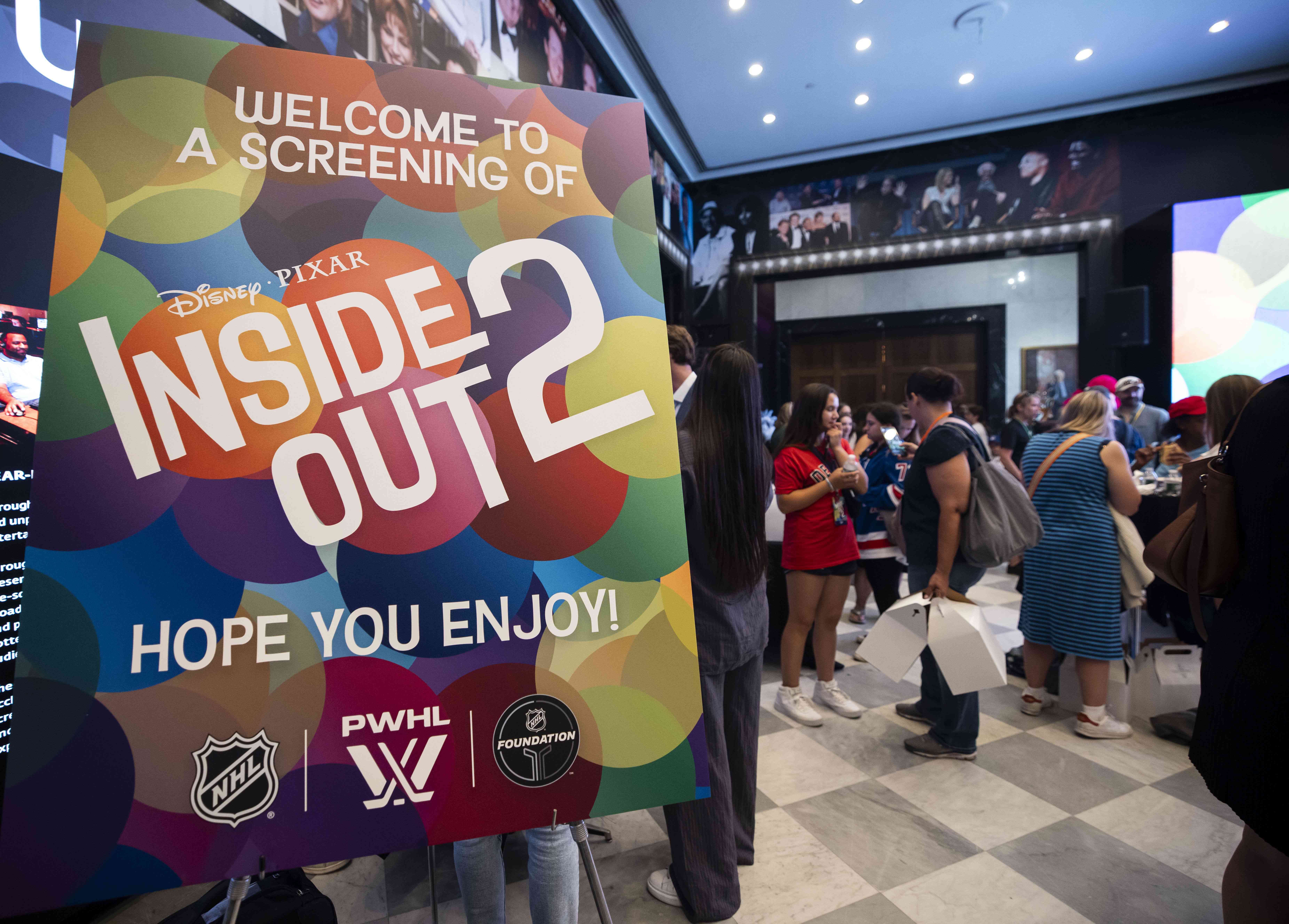 Inside Out 2 premiere in New York City