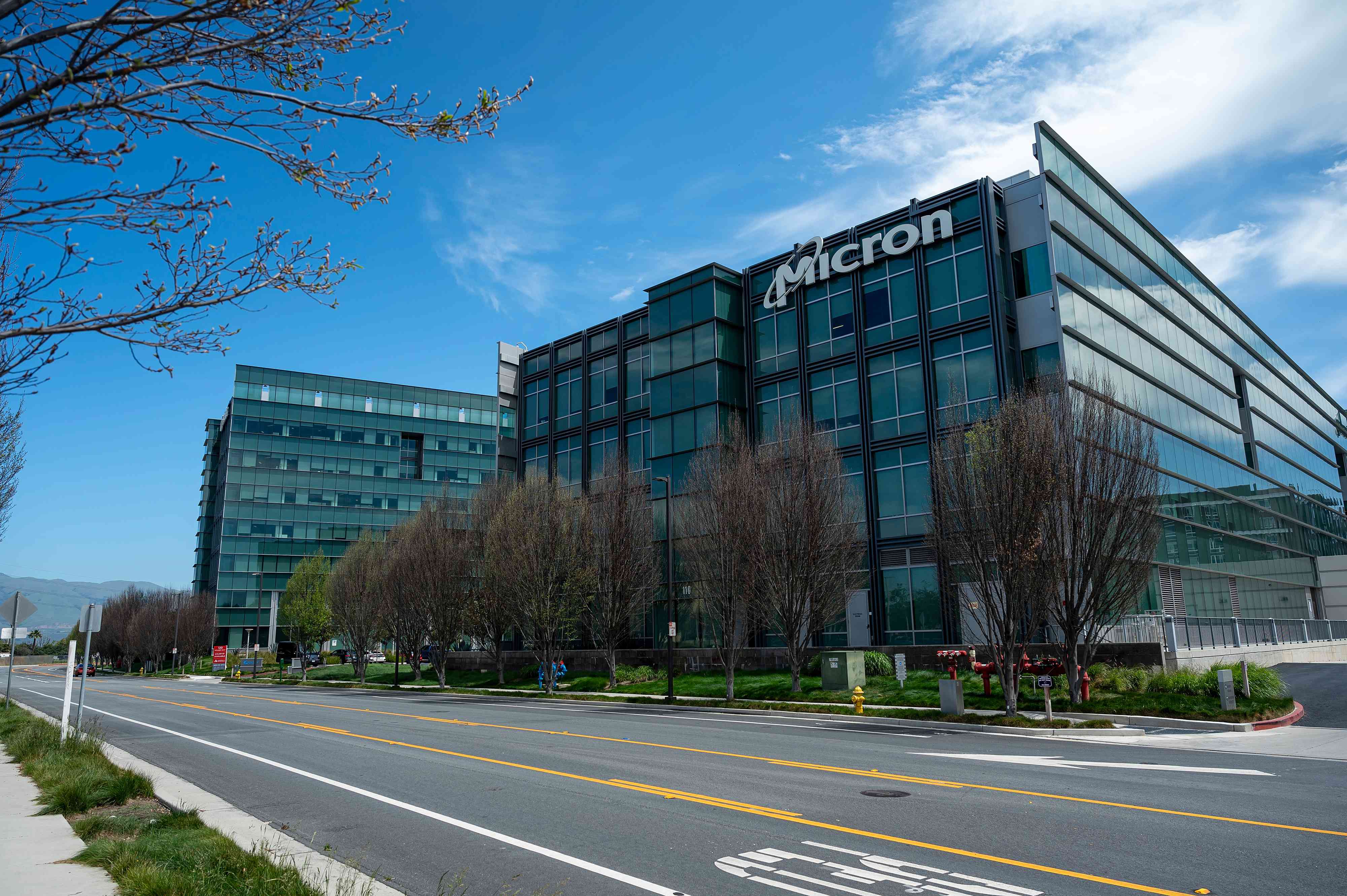 The Micron Technology offices in San Jose, California, on April 18, 2024