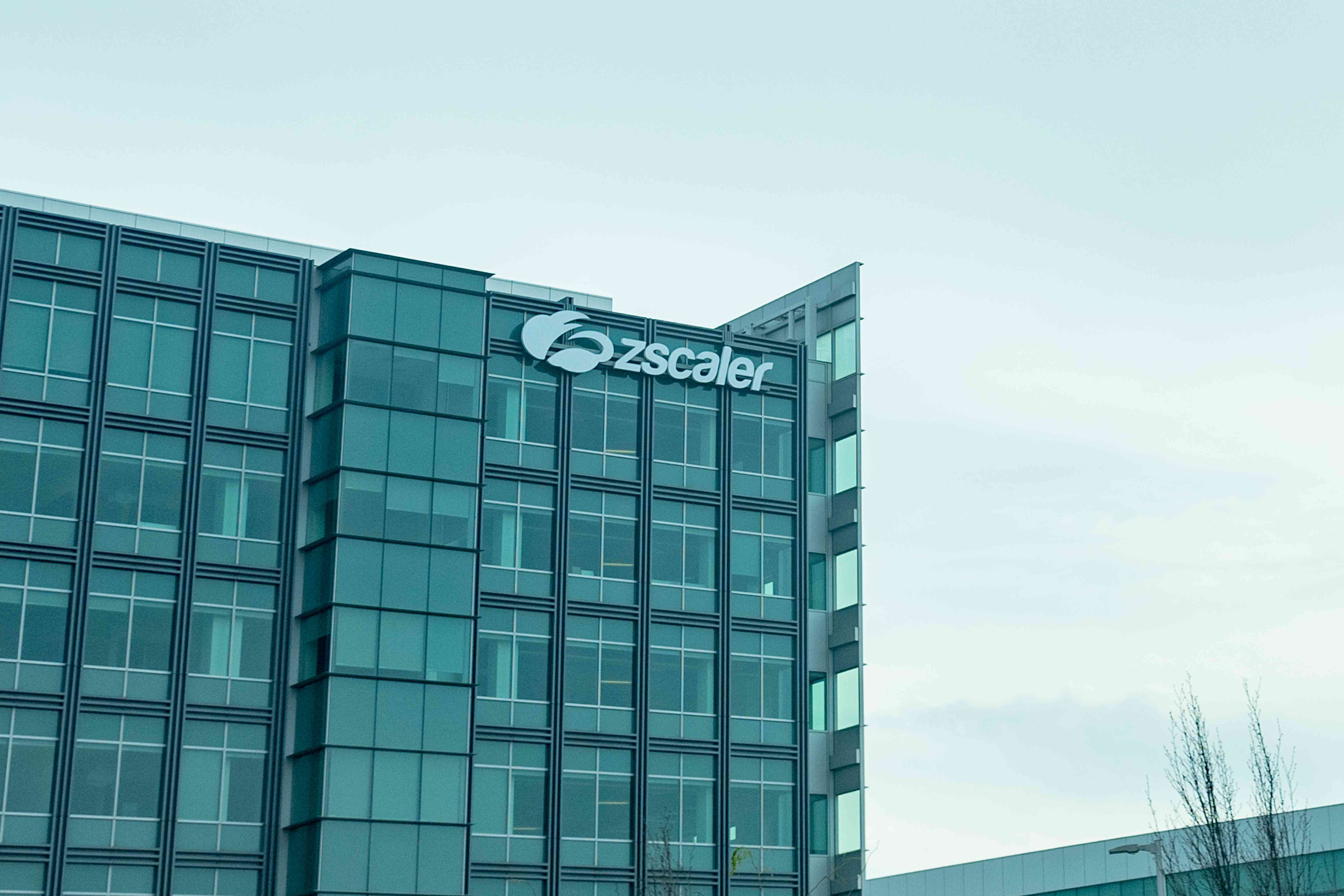 Building with logo for ZScaler