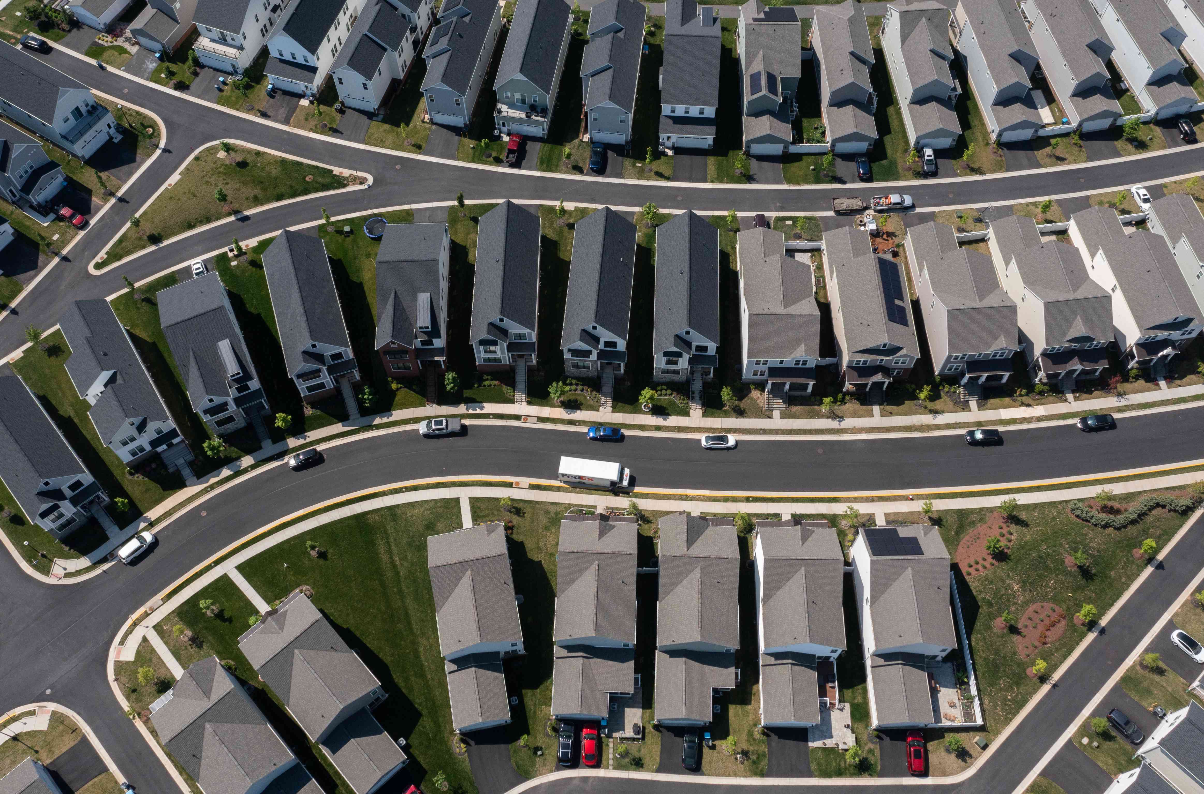 Houses in Aldie, Virginia, US