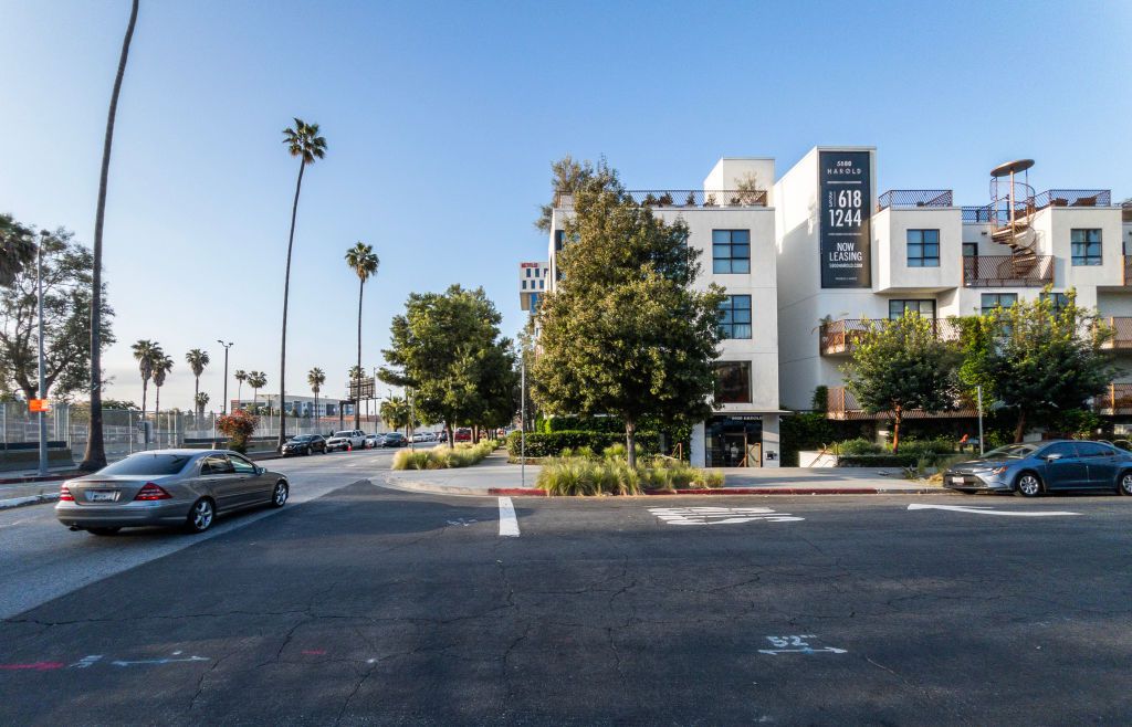 The apartment building at 5800 Harold Way in Los Angeles, CA is under rent control.