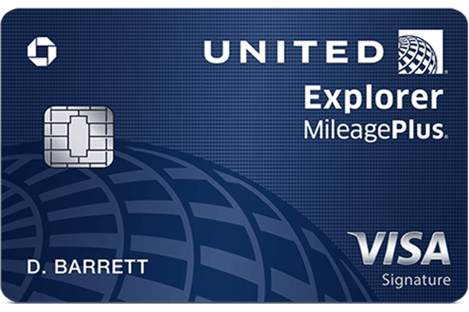 Image of the United Explorer MileagePlus card