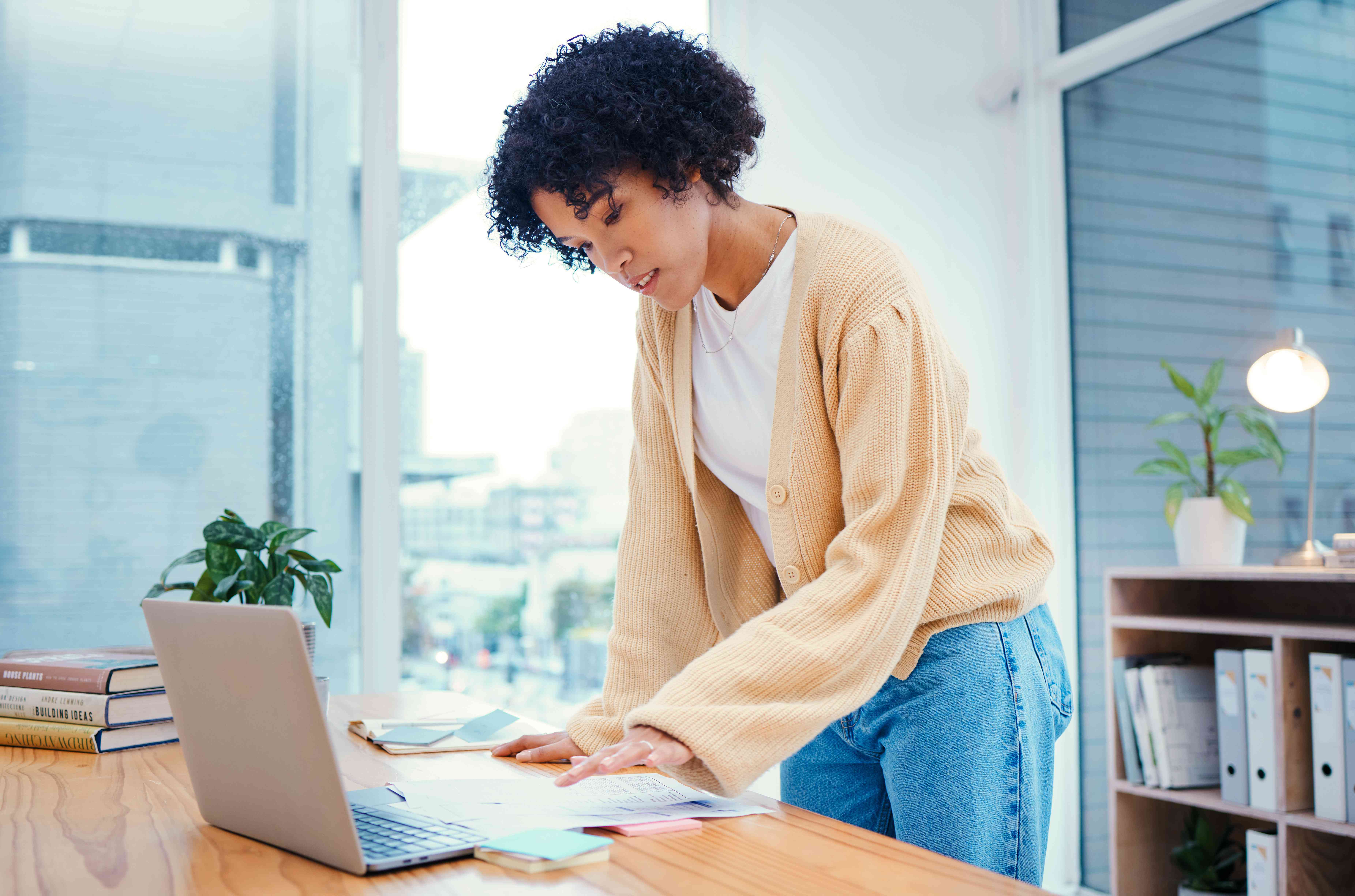 Landlord finalizing a mortgage commitment letter