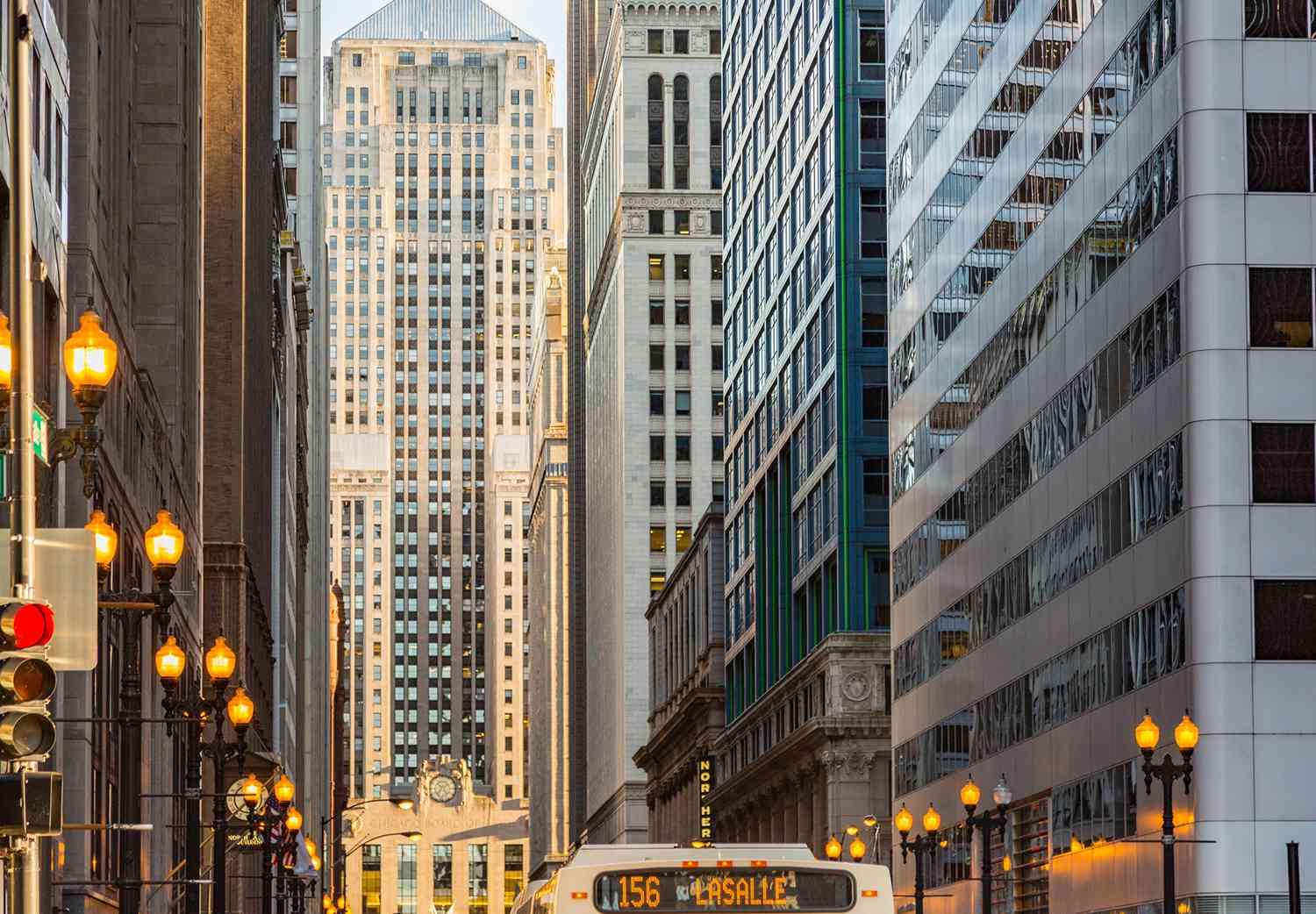 Chicago Board of Trade Building on LaSalle St