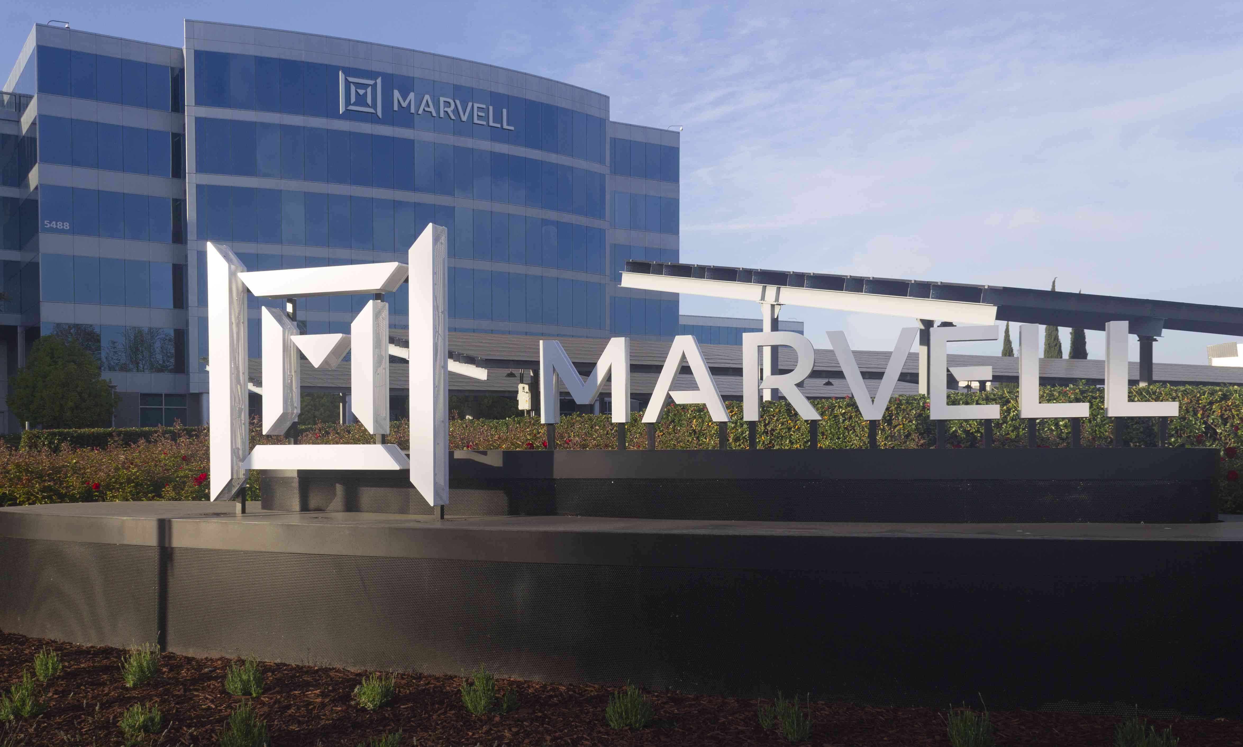 The Marvell Technology campus in Santa Clara, California.